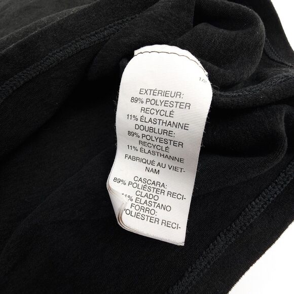 VUORI Halo Essential Midi Dress Black Heather Minimal Athleisure Lounge Knit - Picture 7 of 8